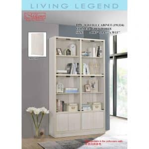 wooden display cabinet in malaysia - Milano Series DW3838
