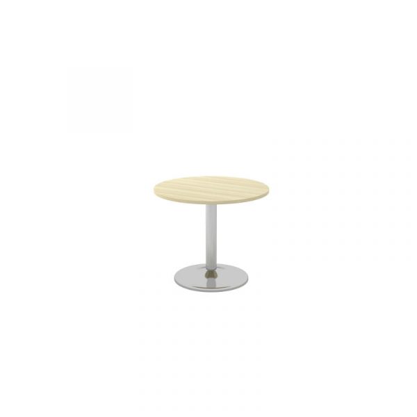 Conference Desk -BR90 - 3′ Or 4′ Round Discussion Desk C/W Metal Leg Support