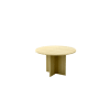 Conference Desk -EXR90 - 3′ Or 4′ Round Discussion Desk C/W Wooden Leg Support