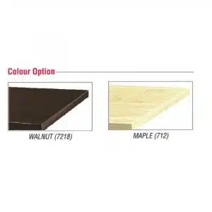 Color Options Walnut and Maple