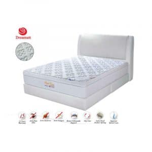 Dreamatt Series-Royal Crown - 11″ Individual Pocket Coil Mattress Available In Single, Super Single, Queen & King
