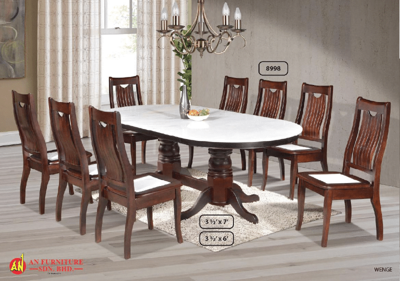 Trendy Oval Marble Dining Table Malaysia